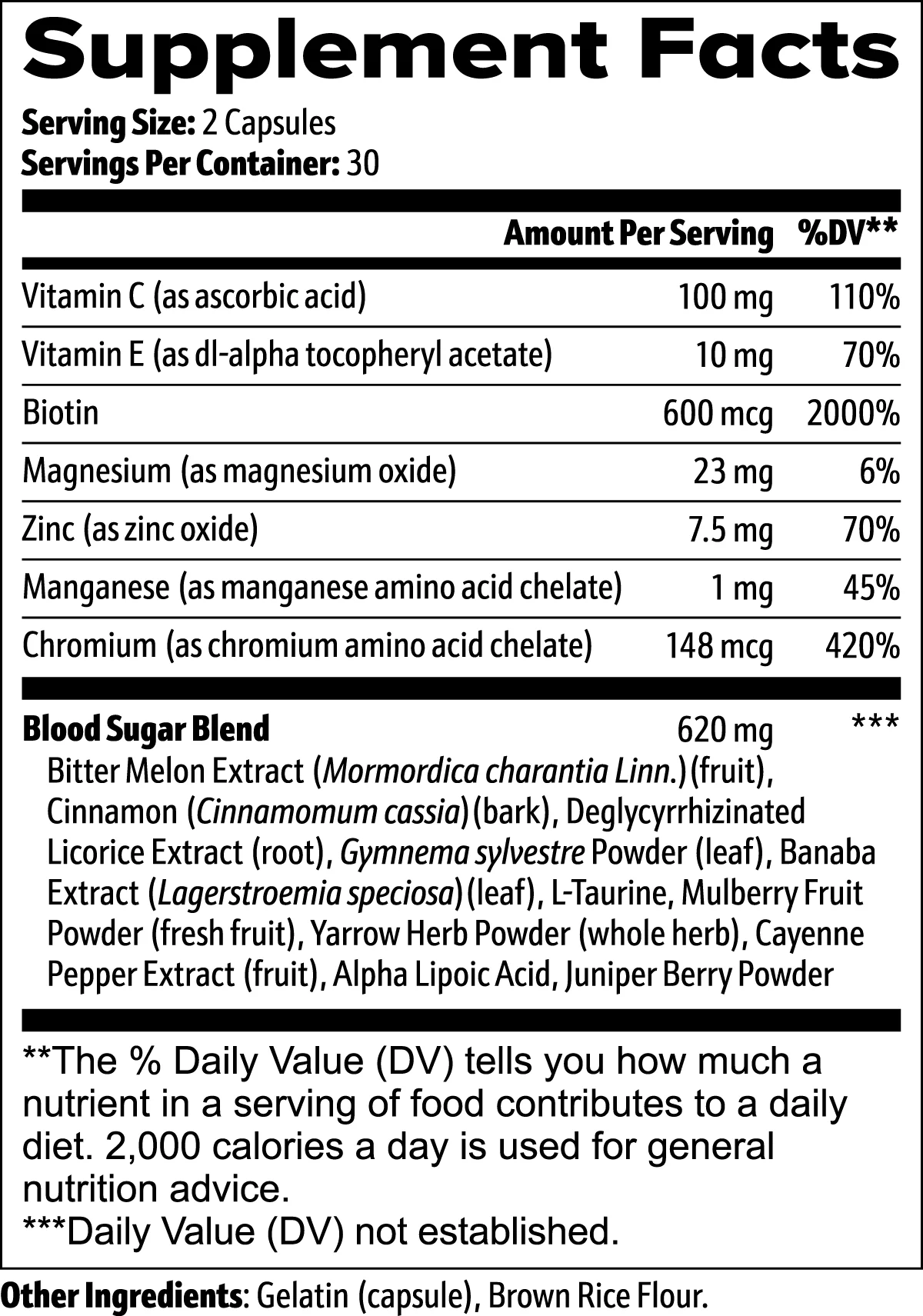 Normal Blood Sugar Support by Project M - Image 2