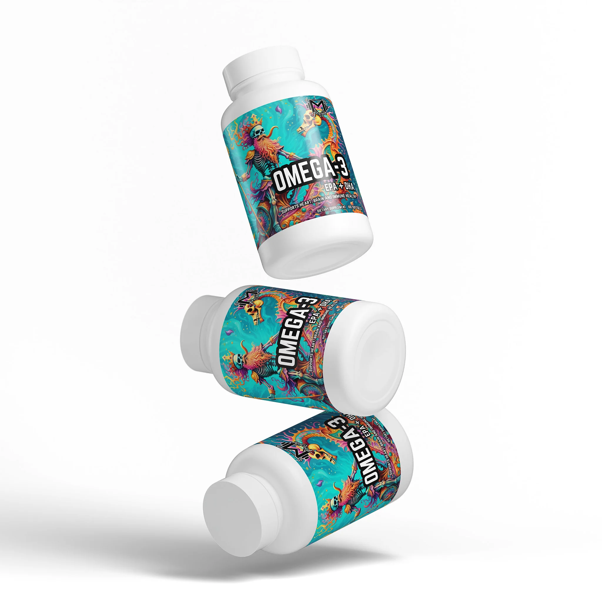 Omega-3 EPA + DHA Softgels by Project M - Image 3