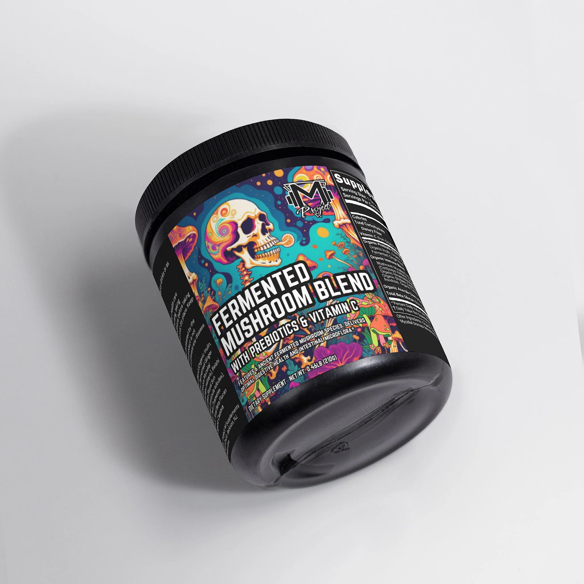 Fermented Mushroom Blend w/ Prebiotics & Vitamin C by Project M - Image 5