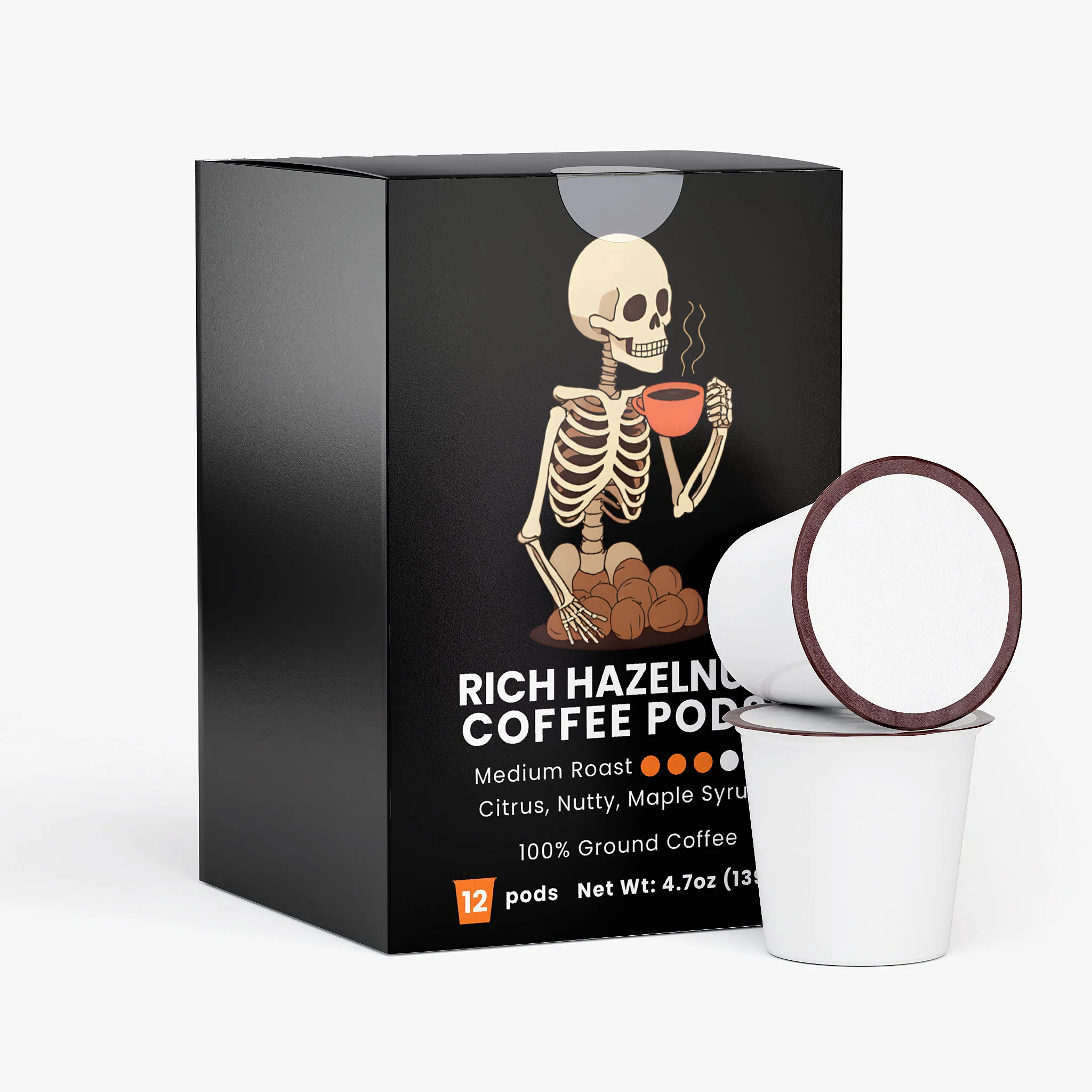 Rich Hazelnut Coffee Pods (Medium Roast) by Project M - Image 2