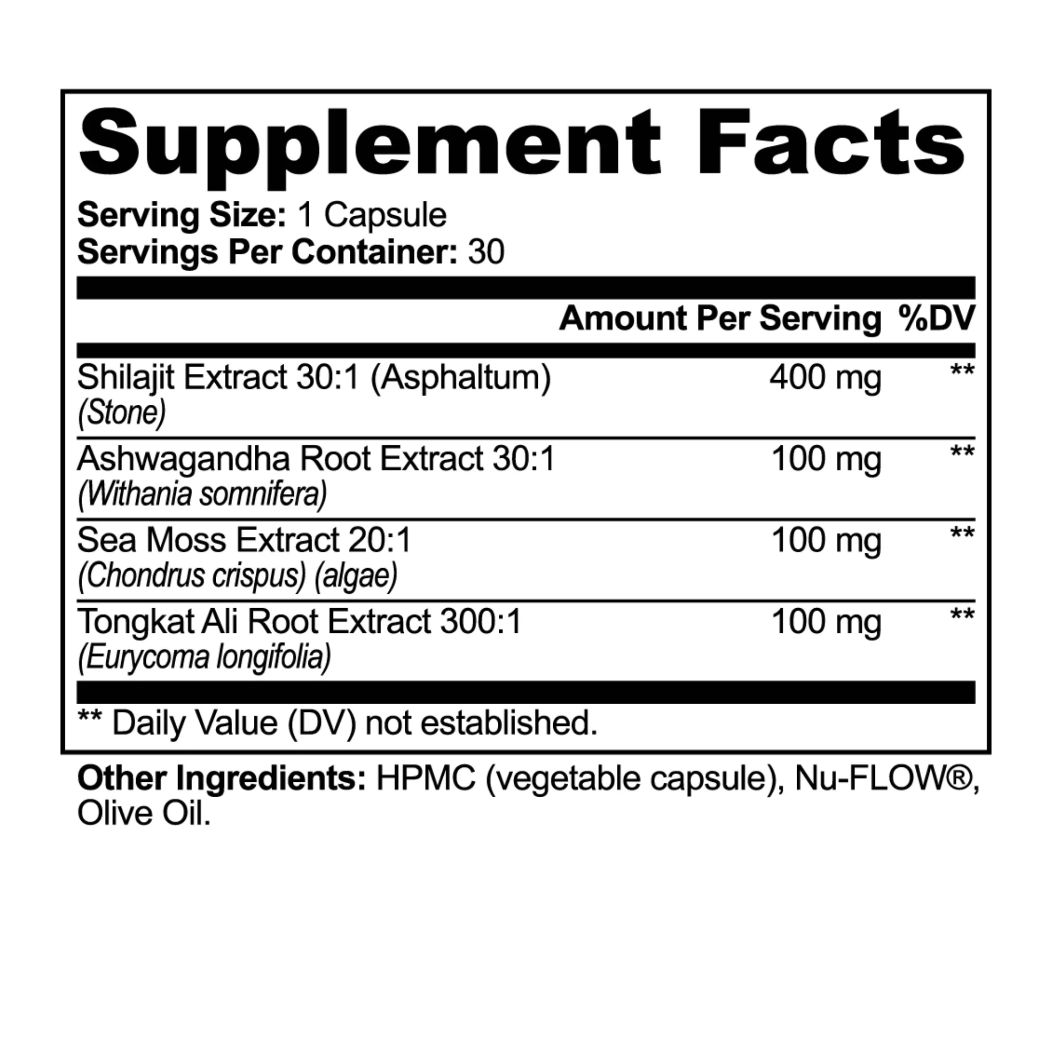 Shilajit Adaptogen Complex by Project M - Image 2