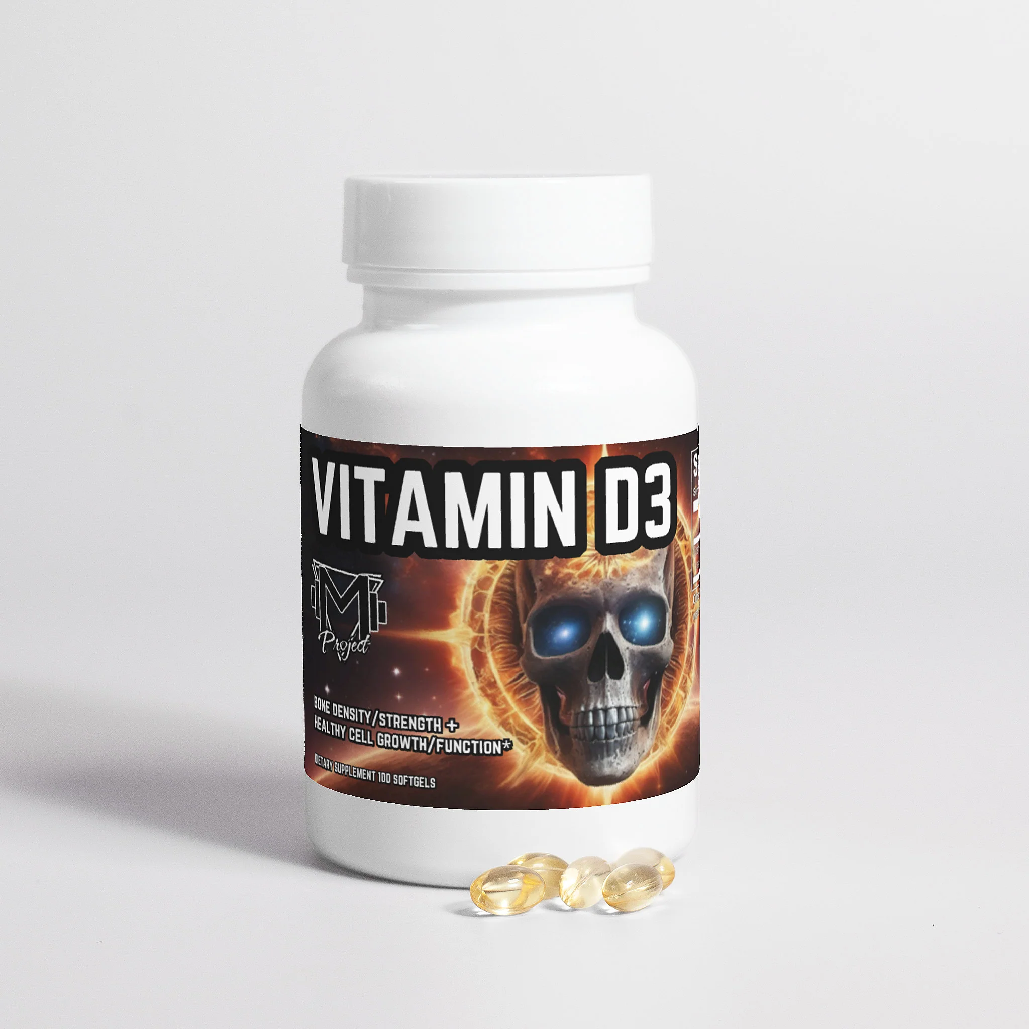 Vitamin D3 Softgels by Project M - Image 5